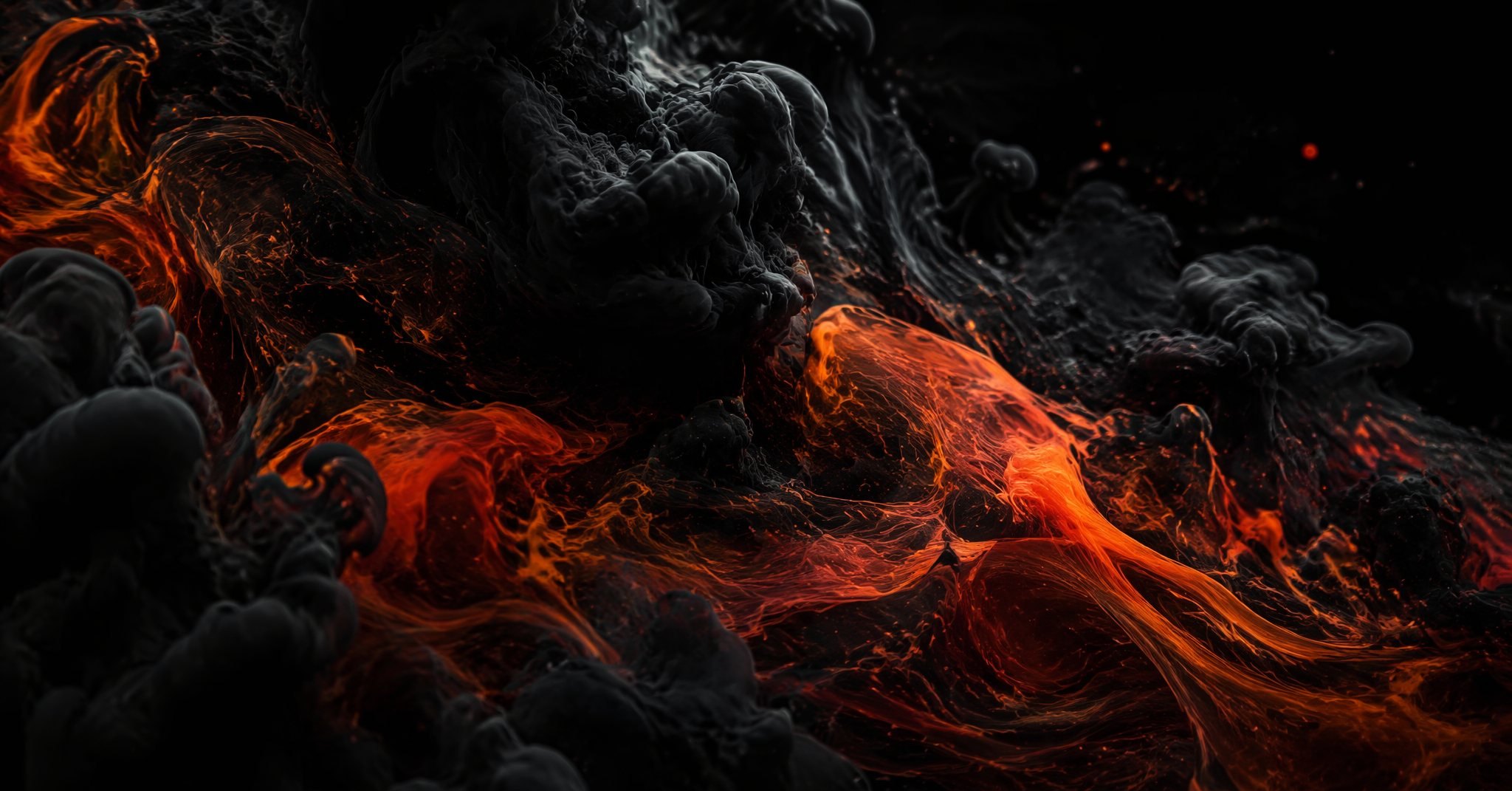 Abstract ink dispersion